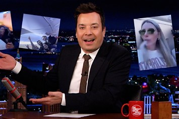 Jimmy Fallon on The Late Night Show.