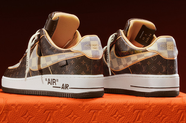 Louis Vuitton x Nike Air Force 1s, From E-Z Rock to Sotheby's