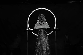 A screenshot from the video for Adele's '30' track "Oh My God."