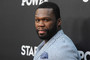 50 Cent at Starz event in Los Angeles
