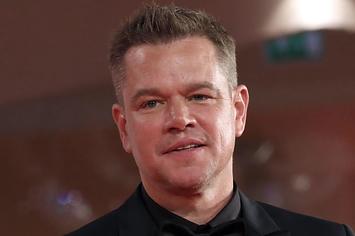 Matt Damon on red carpet at 2021 Oscars