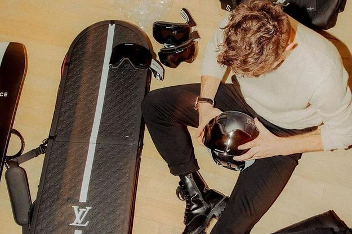 WATCH: Shaun White Shows Off Custom Louis Vuitton Gear in