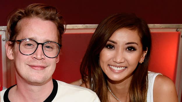 Engagement rumors have begun to swirl around Brenda Song and Macaulay Culkin after she was spotted in Los Angeles with a diamond ring on her left hand.