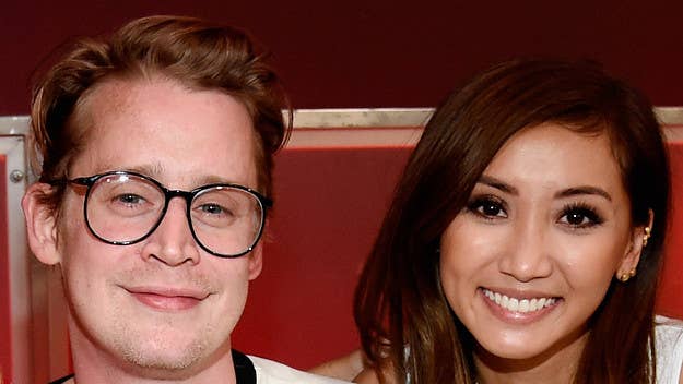 Engagement rumors have begun to swirl around Brenda Song and Macaulay Culkin after she was spotted in Los Angeles with a diamond ring on her left hand.