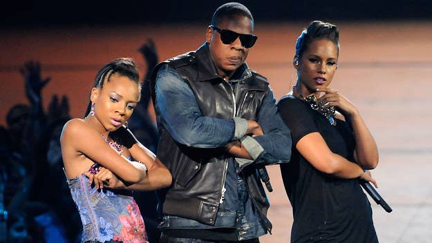 Over 12 years after Lil Mama crashed the stage during Jay-Z and Alicia Keys' performance at the 2009 MTV VMAs, Hov shared his thoughts on the incident.