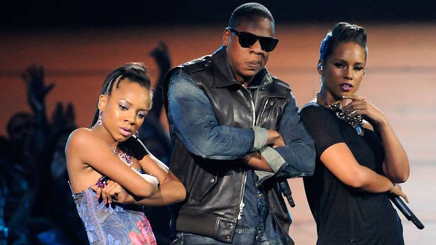 Over 12 years after Lil Mama crashed the stage during Jay-Z and Alicia Keys' performance at the 2009 MTV VMAs, Hov shared his thoughts on the incident.