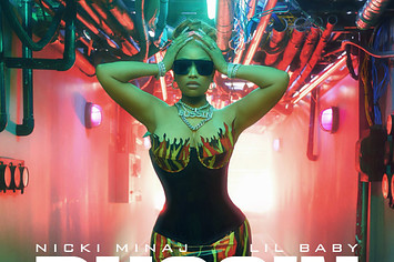 Nicki Minaj "Bussin" cover art