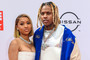 Lil Durk and India Royale at BET Awards 2021
