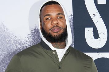 The Game at 'Straight Outta Compton' premiere