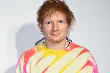 Ed Sheeran attends day 2 of the Capital Jingle Bell Ball