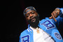 Rick Ross performs onstage during "Legendz Of The Streetz" tour at BJCC