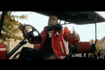 Screenshot of Yo Gotti from Cold Gangsta video