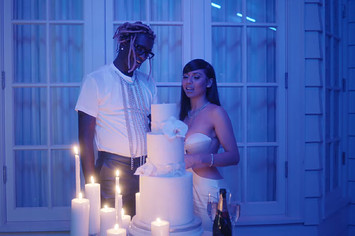 Young Thug and Mariah the Scientist in the "Walked In" video.