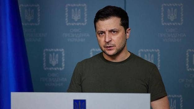Ukrainian president Volodymyr Zelenskyy called out Vladimir Putin and the Russian military for bombing a prominent Holocaust memorial site in Kyiv.
