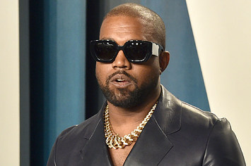 Kanye West attends the 2020 Vanity Fair Oscar Party at Wallis Annenberg Center.
