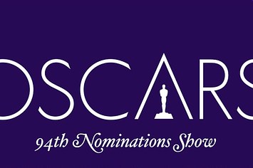 A logo for the Oscar nominations is shown