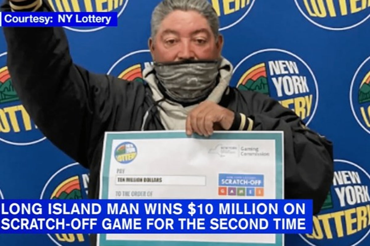 New York Lottery: He just won $10 million for the second time