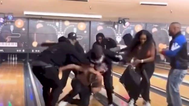The widely spread footage of the fight in question stems from an incident at a bowling alley in the Los Angeles area involving DaBaby and his crew.
