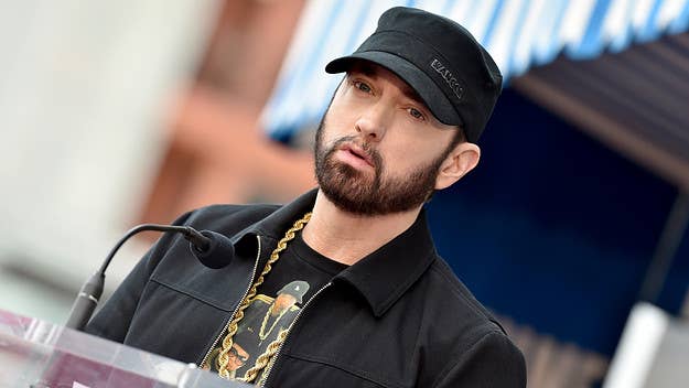 Eminem appears among the potential 2022 inductees in his first year of eligibility. Other first-time nominees include ATCQ, Beck, Lionel Richie, and more.