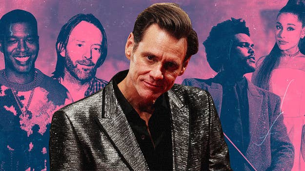 Legendary actor Jim Carrey has impacted the music world, from his friendship with The Weeknd to inspiring Kid Cudi, Eminem, Tyler, The Creator, and more.