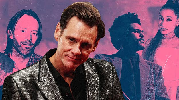 Legendary actor Jim Carrey has impacted the music world, from his friendship with The Weeknd to inspiring Kid Cudi, Eminem, Tyler, The Creator, and more.