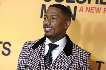 Nick Cannon on red carpet for 'Thoughts of a Colored Man' premiere