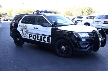 Photograph of a Las Vegas patrol car