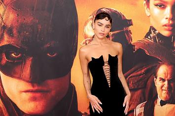 Zoë Kravitz attends "The Batman" World Premiere in New York City