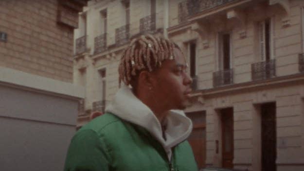 Cordae delivers a fiery freestyle with the Eiffel Tower as his backdrop as he prepares to release his sophomore album, 'From A Bird's Eye View.'
