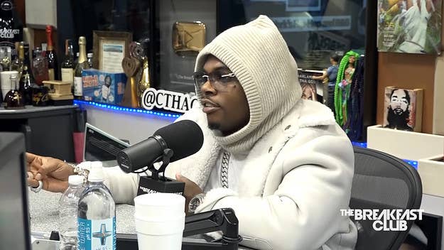 Following the release of 'DS4EVER,' Gunna stopped by 'Breakfast Club' to talk about his beef with Freddie Gibbs, and his rumored relationship with Chlöe Bailey.