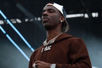 Young Dolph performs during Rolling Loud New York 2021 at Citi Field .