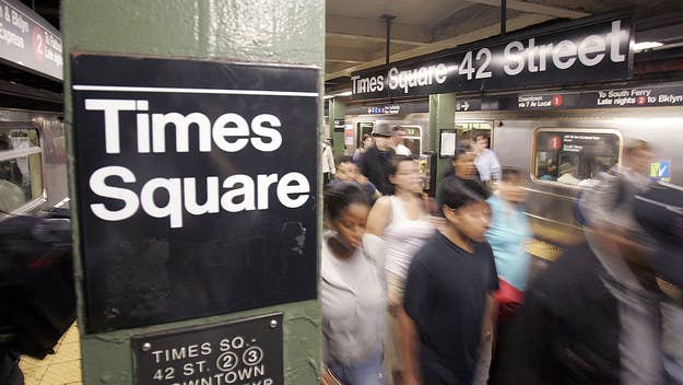 An Asian woman died in New York City after a man pushed her in front of an oncoming subway train in Times Square. It's unclear if it was a hate crime.