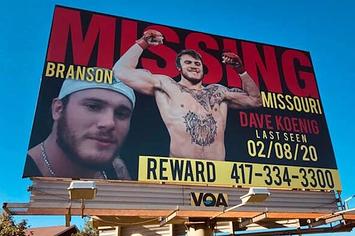 Missing MMA fighter David Koenig