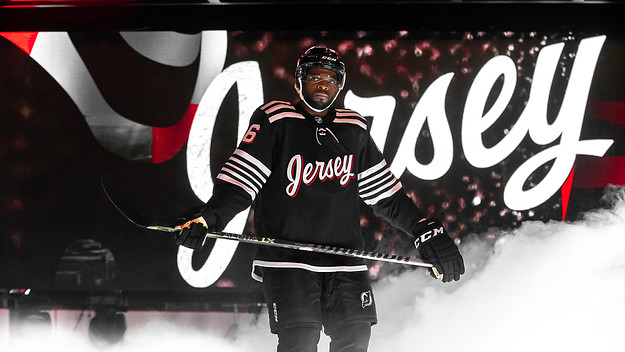 New Jersey Devils throwback jersey