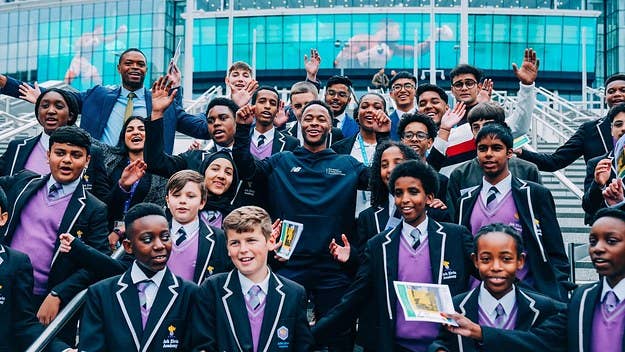 The 26-year-old Manchester City and England star has revealed The Raheem Sterling Foundation at his childhood secondary school—the Ark Elvin Academy—in Brent...
