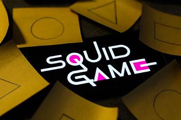 A 'Squid Game' photo illustration
