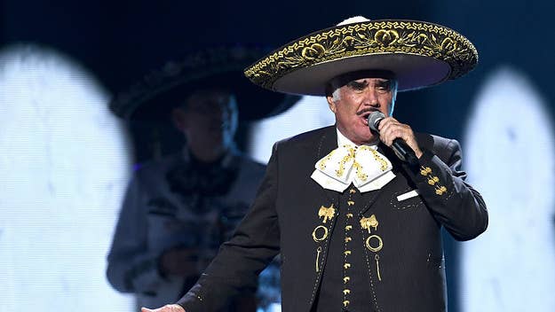 The family of Vicente Fernández announced on Sunday morning that the famed Mexican singer had passed away. A cause of death hasn't been revealed.