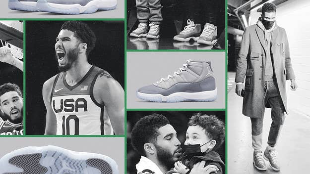 Ahead of the 'Cool Grey' Air Jordan 11 release, Boston Celtics All-Star forward Jayson Tatum explains why the style is his favorite sneaker of all time.