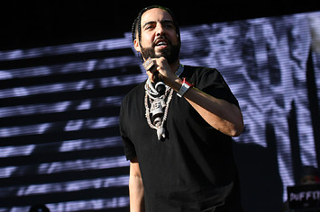 French Montana performing at 2021 One Musicfest