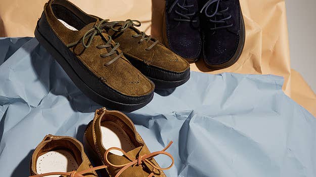 For Spring/Summer 2022, Yogi Footwear has joined forces alongside British designer Nigel Cabourn for a four-piece collection of its Finn II silhouette.