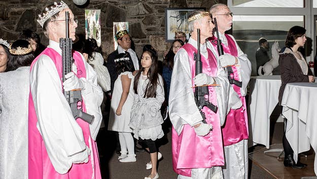 The history of the group, which interprets the biblical use of the word "rod" to mean guns, is a dicey one. Now, the group appears to be expanding.