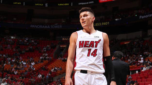 We chatted with the Heat guard about bulking up during the summer while cameras followed his every move. But what about those "Tyler Herro" royalty checks?