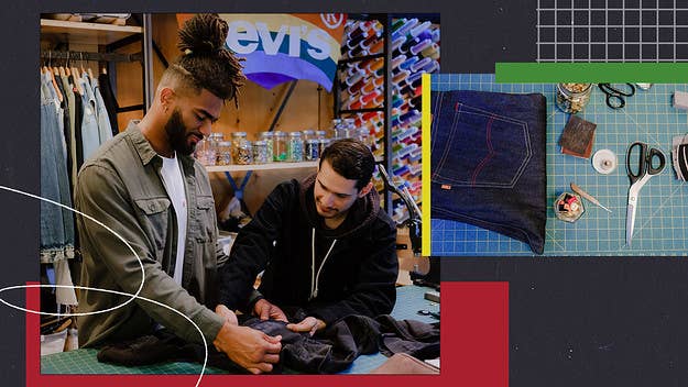 Watch Levi’s® repair and customize denim for San Francisco linebacker Fred Warner in this new 'Tricks of the Tailor' video. He extends the life of his clothing.