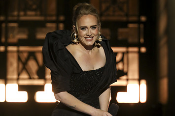 Adele performing on CBS' primetime special concert in 2021