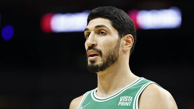 Enes Kanter, who legally changed his name to Enes Kanter Freedom, stopped by Tucker Carlson’s Fox News show shortly after becoming a U.S. citizen.