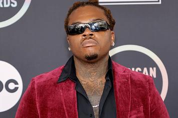 Gunna on the 2021 AMAs red carpet
