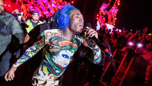 During the Saturday event, where fans said Lil Uzi was 30 minutes late to his set, the rapper’s mic was seemingly cut after a four-track run.