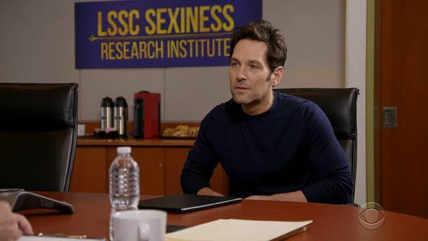 Paul Rudd, who might just be immortal, was named 'People' magazine’s ‘Sexiest Man Alive' and stopped by the 'Late Show' to celebrate the award.