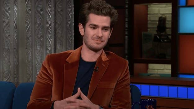 Andrew Garfield joined 'The Late Night with Stephen Colbert' and shared a touching message about dealing with grief and remembering his late mother.