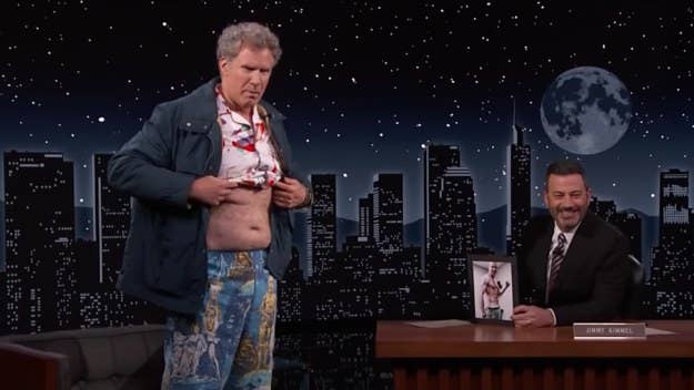 Ferrell filled in for Reynolds on 'Kimmel,' while Reynolds filled in for Ferrell on 'Fallon.' Still, the questions from the hosts remained the same.
